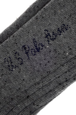 Женские серые меланжевые носки Неожиданная скидка в корзине - U.s. polo assn фото 3