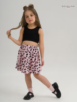 Костюм Мальвина КТ черный-нежный леопард - Sovalina фото 9