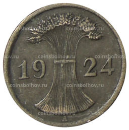 2 рентенфеннига 1924 года A Германия