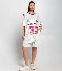 Спортивный костюм #КТ202 (9), молочный