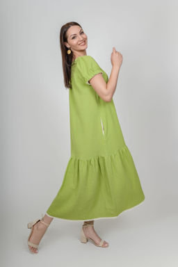 Платье из вареного муслина