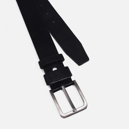 Ремень мужской, ширина 4 см, винт, пряжка металл, цвет чёрный - Simaland фото 2