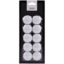 Магниты OfficeSpace 30мм, 10шт., белые (MN30_7251)