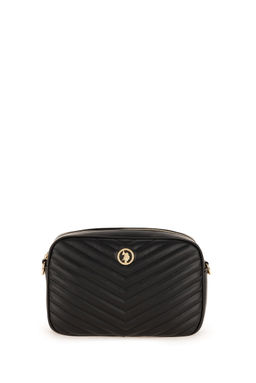 Женская черная сумка через плечо с ремешком-цепочкой Неожиданная скидка в корзине - U.s. polo assn фото 3