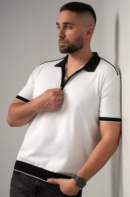 Мужская футболка-поло из вязаного трикотажа Happyfox - Happy fox фото 9