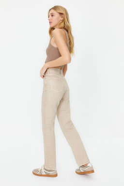 Tas Yuksek Bel Straight Jeans TWOSS24JE00087