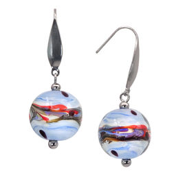 Серьги из муранского стекла