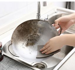 Губка меламиновая с абразивным покрытием, 1 шт. - Doma prosto фото 3