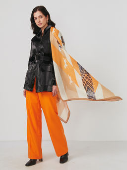 Большой, мягкий, тонкий и очень нежный двусторонний палантин - Tantino фото 4