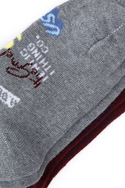 Носки серого меланжа для мальчика Неожиданная скидка в корзине - U.s. polo assn фото 7
