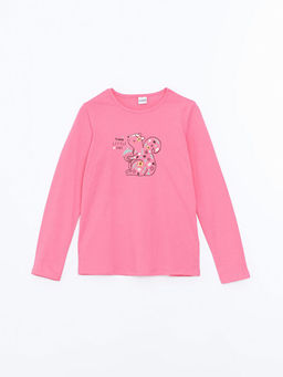 Bisiklet Yaka K?z ?ocuk Ti??rt