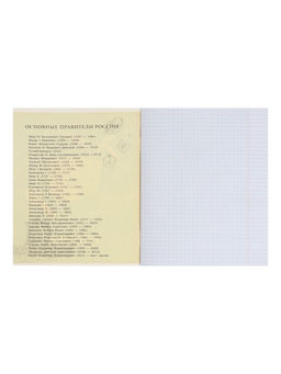 Цена за 15 шт. Тетрадь предметная, 36 листов в клетку, Calligrata «Пиксели. История»