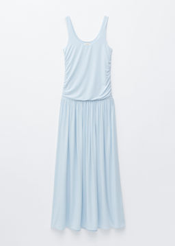 Maxivestido de punto fruncido - H&m фото 2