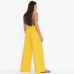 Брюки льняные Легкость льна (желтые) - Charutti фото 11