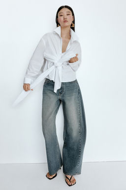 Blusa con lazada - H&m фото 3