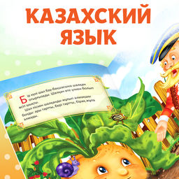 Сказка Репка, на казахском языке, 12 стр. - Буква-Ленд фото 5