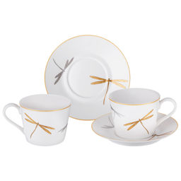 ЧАЙНЫЙ НАБОР LEFARD ELEGANCE НА 2 ПЕР. 4 ПР. 220 МЛ