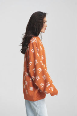 Джемпер Cotton Jacquard Apricot - Erist store фото 6