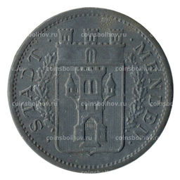 Монета 10 пфеннигов 1917 года Германия  Нотгельд (Менден)