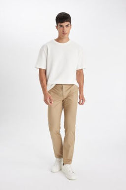 Duz Paca Chino Kanvas Pantolon