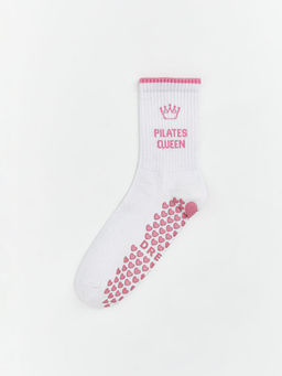 Kayd?rmaz Taban Bask?l? Kad?n Soket ?orap