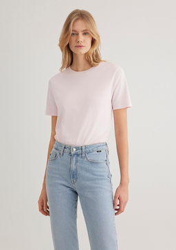 Pembe Tisort - Mavi фото 2