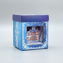 Коробка складная с 3D эффектом Сказка, 11 х 11 х 13 см