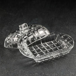 Масленка ROMANCE с крышкой, в подарочной упаковке арт.BD1179GCL /МФК/  фото 3