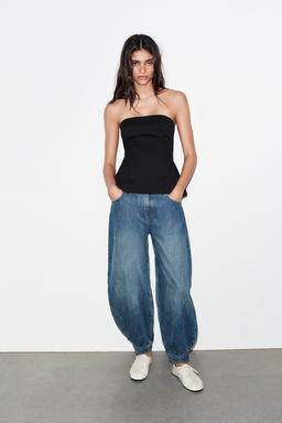 TOP PALABRA DE HONOR / Negro