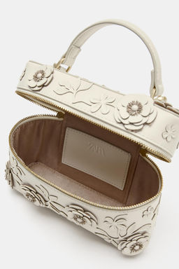 BOLSO VANITY FLORES / Crudo - Zara фото 6