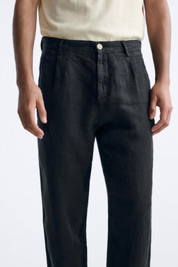 %100 KETEN PANTOLON - Zara фото 27