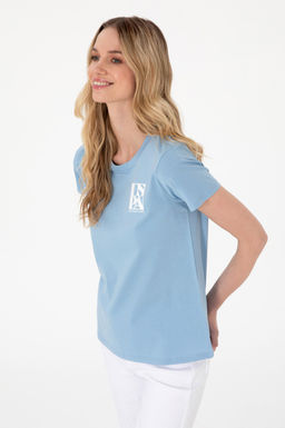 Kad_n Mavi Ti__rt Sepette S_rpriz _ndirim - U.s. polo assn фото 3