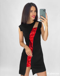 Платье Корнелия (красный) - Nadi bordo фото 6