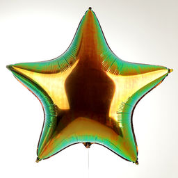 Воздушный шар фольгированный 32 Звезда, под воздух - Страна карнавалия фото 2