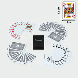 Карты игральные пластиковые Poker club