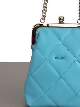 LACCOMA сумка Китти-Ф826-бирюзовый эко кожа хлопок