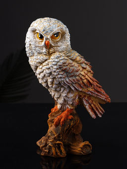 Фигурка полистоун «Сова сипуха», 17.5×8×10 см