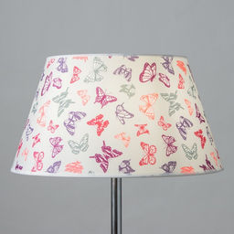 Абажур для светильника универсальный BayerLux Бабочки, Е27/Е14, 38?38?21 см  фото 6