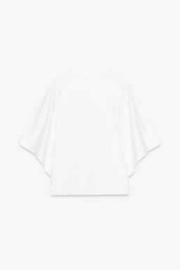CAPE SLEEVE T-SHIRT - Zara фото 2
