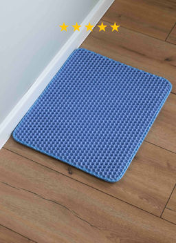 ВВА Коврик под миску или лоток, двойной слой, 40*50, розовый, EVA PS238-2