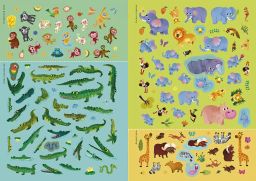 600 наклеек. Джунгли и саванна - Робинс фото 7