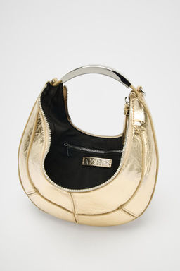 OVAL BAG WITH METAL STRAP - Zara фото 7
