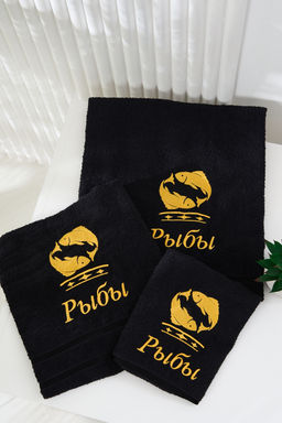 14418/10 Знаки зодиака полотенце махровое плотность 350гр