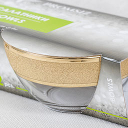 Набор салатников 2 шт, "Золотой карат", арт. KAV23-1425