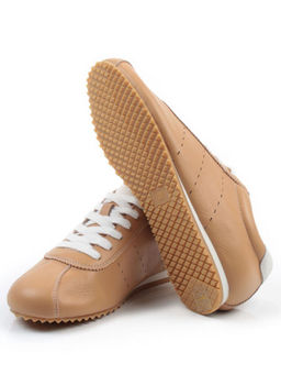 03-908396-5 DK. BEIGE Кеды женские (натуральная кожа) - Фабричный китай фото 15
