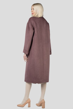 Пальто женское демисезонное (пояс) - El podio фото 4