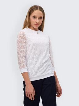 Блузка белый 181230306а