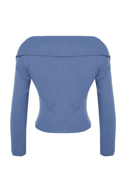 Mavi Devrik Yaka Triko H?rka TWOAW24HI00284