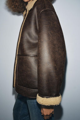 ZW COLLECTION DOUBLE-FACED JACKET - Zara фото 4