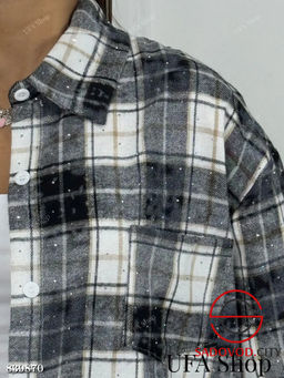 Рубашка женская со стразами - Bruno фото 5